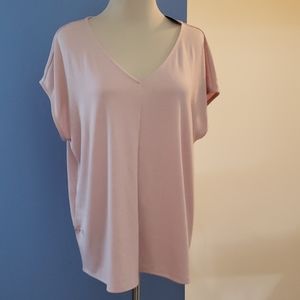 NWT!!? ROSE SMOKE BLOUSE !!